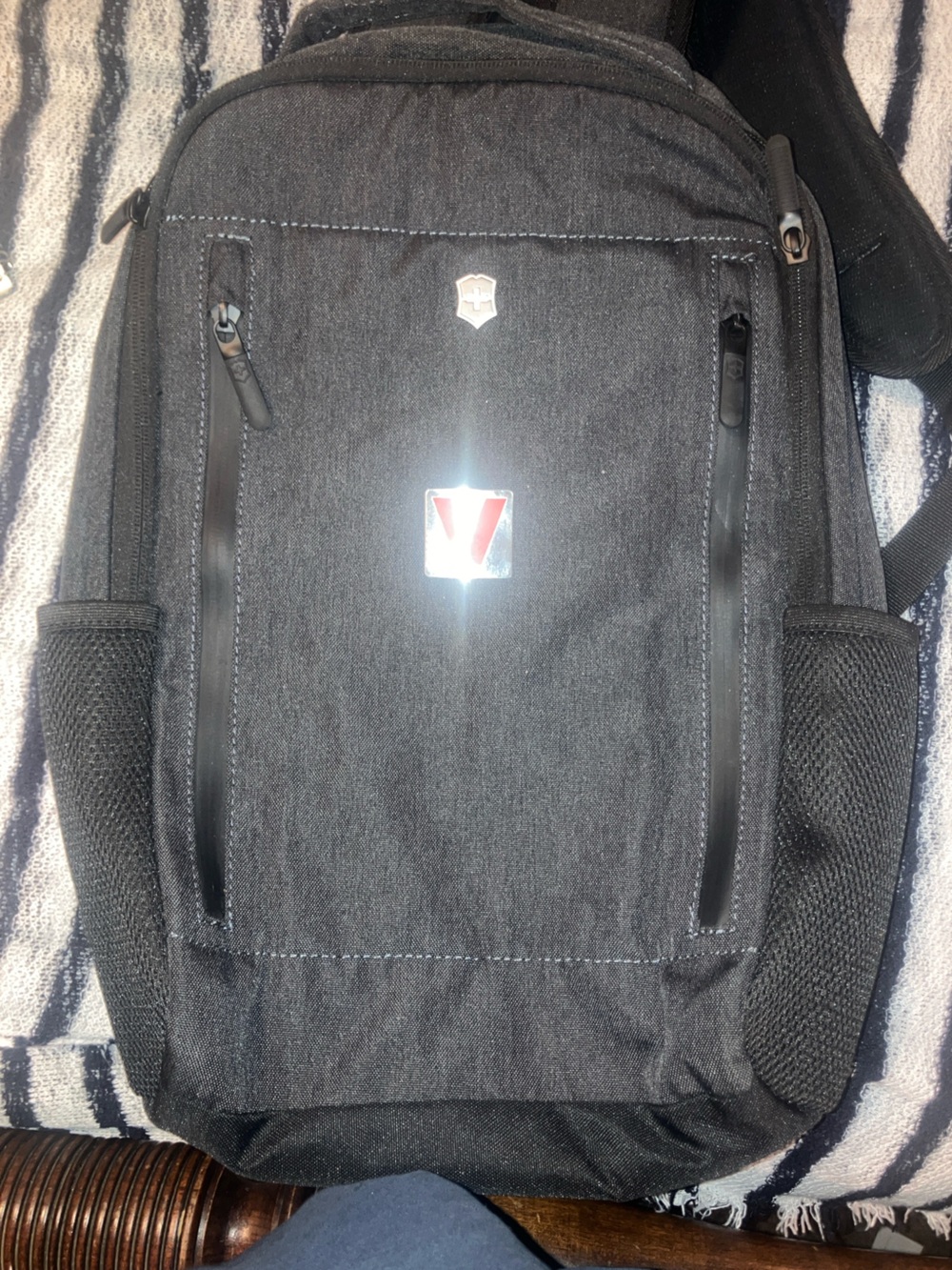 Swiss Gear back pack /lap top bag , nwot , charcoal gray
